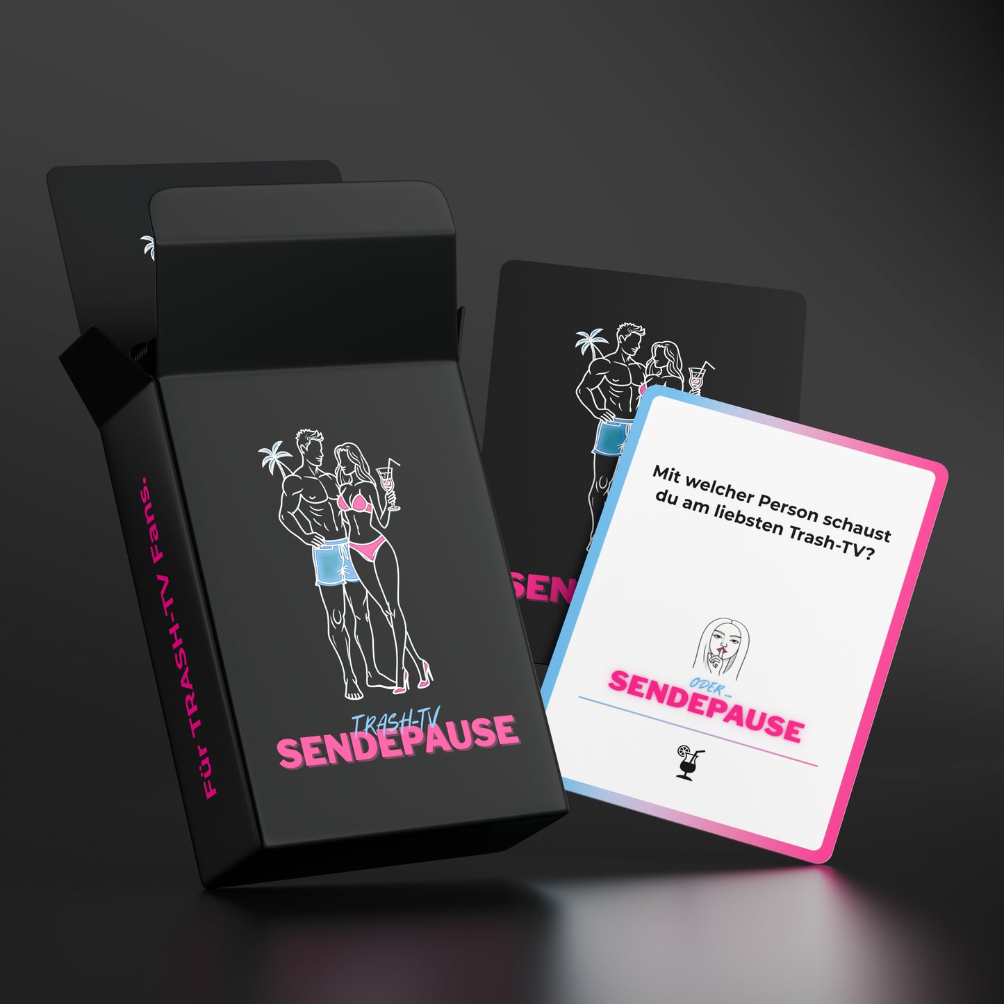 SENDEPAUSE | Das Trash-TV Kartenspiel